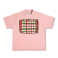 Salmon Christmas Pattern Urban Heavy Tee - CowhideDigitalArt