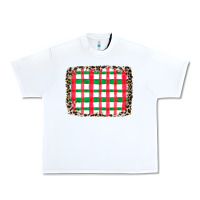 White Christmas Pattern Urban Heavy Tee - CowhideDigitalArt