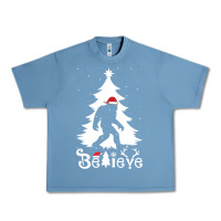 Pebble Blue bigfoot christmas shirt Urban Heavy Tee - DesigneFamous