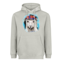 Moon Dust Sunflower Sheep With Background Heavyweight Hoodie - RanaPortraitStore