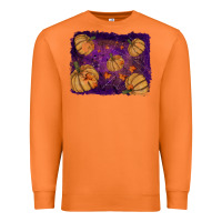 Carrot halloween leaves tool leather backround Premium Sweatshirt - RanaPortraitStore