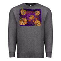 Charcoal Heather halloween leaves tool leather backround Premium Sweatshirt - RanaPortraitStore