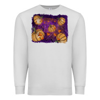 Dove Grey halloween leaves tool leather backround Premium Sweatshirt - RanaPortraitStore
