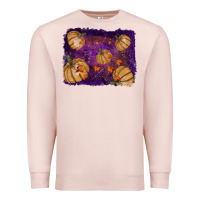 Pale Pink halloween leaves tool leather backround Premium Sweatshirt - RanaPortraitStore
