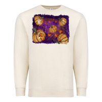Sandshell halloween leaves tool leather backround Premium Sweatshirt - RanaPortraitStore