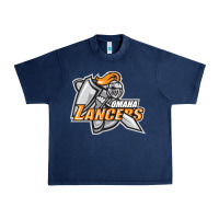 Navy omaha lancers Urban Heavy Tee - DesigneFamous