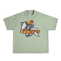 Oil Green omaha lancers Urban Heavy Tee - DesigneFamous