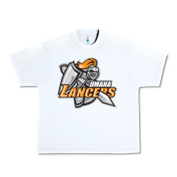 White omaha lancers Urban Heavy Tee - DesigneFamous