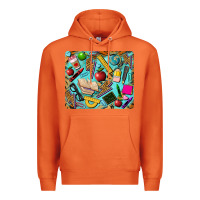 Carrot teacher mousepad Premium Hoodie - BarkalooDesign
