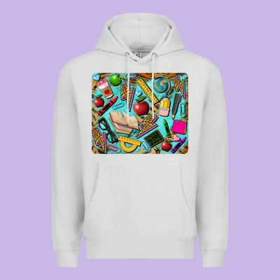 Teacher Mousepad Premium Hoodie Designed By Barkaloodesign