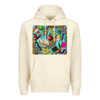Sandshell teacher mousepad Premium Hoodie - BarkalooDesign