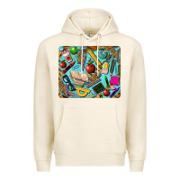 Tofu teacher mousepad Premium Hoodie - BarkalooDesign