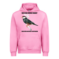 Fuchsia Pink Western Ground Parrot Rare Wild And West Australia Urban Hoodie - Bettercallsaul