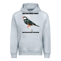 Heather Grey Western Ground Parrot Rare Wild And West Australia Urban Hoodie - Bettercallsaul