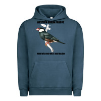 Pigment Midnight Navy Western Ground Parrot Rare Wild And West Australia Urban Hoodie - Bettercallsaul