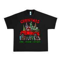 Black christmas tree farm truck Urban Heavy Tee - CowhideDigitalArt