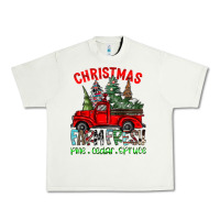Pistachio christmas tree farm truck Urban Heavy Tee - CowhideDigitalArt