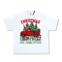 White christmas tree farm truck Urban Heavy Tee - CowhideDigitalArt