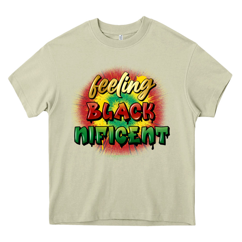 Feeling Blacknificent Heavy Core Tee by FaDigitalArtStudio | Teevron