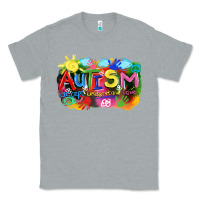 Heather Grey Autism accept understand love Classic Tee - FaDigitalArtStudio