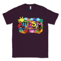 Plum Autism accept understand love Classic Tee - FaDigitalArtStudio