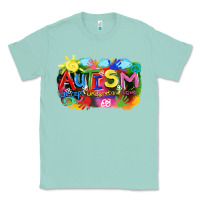 Seafoam Autism accept understand love Classic Tee - FaDigitalArtStudio