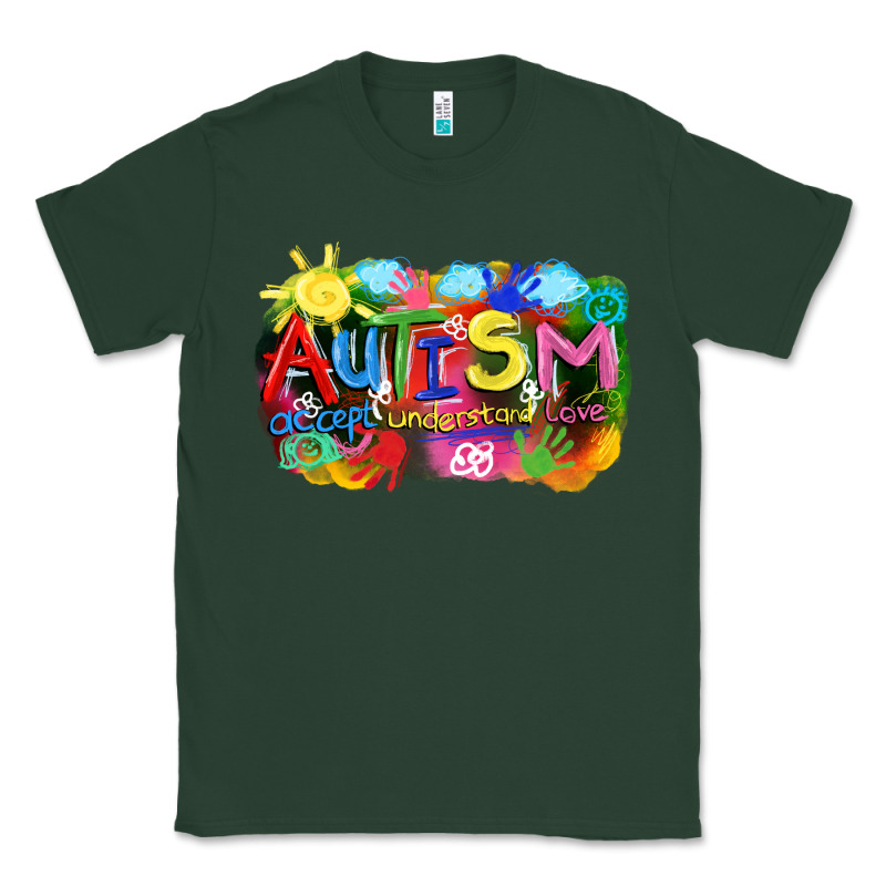 Autism Accept Understand Love Classic Tee by FaDigitalArtStudio | Teevron