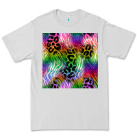 Dove Grey neon safari seamless pattern 2 Premium Tee - BundleAndBundleShop