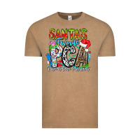 Vintage Coffee Santas Favorite PCA Patient Care Assistant Vintage Tee - CowhideDigitalArt