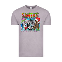 Vintage Zinc Santas Favorite PCA Patient Care Assistant Vintage Tee - CowhideDigitalArt