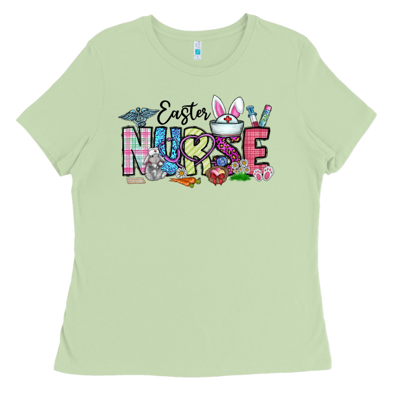 Easter Nurse Ladies Tee by CowhideDigitalArt | Teevron