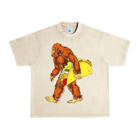 Sandshell bigfoot carrying taco Urban Heavy Tee - DesigneFamous