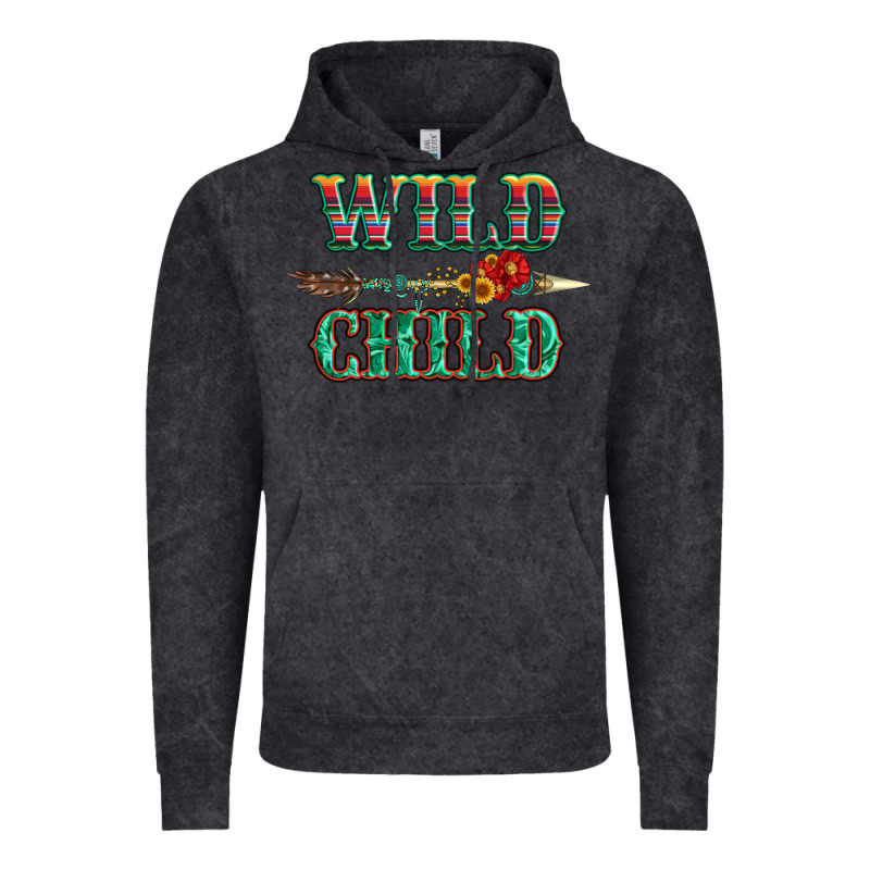 Wild Chıld Serape Sunflower And Gemstone With Arrow Vintage Hoodie by Artiststas | Teevron