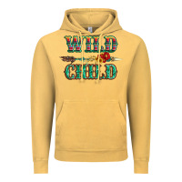 Vintage Mustard wild chıld serape sunflower and gemstone with arrow Vintage Hoodie - Artiststas
