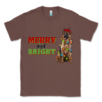 Chestnut merry and bright german shepherd Classic Tee - RanaPortraitStore