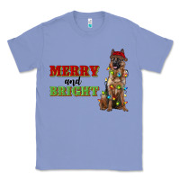 Colony Blue merry and bright german shepherd Classic Tee - RanaPortraitStore