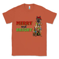 Copper merry and bright german shepherd Classic Tee - RanaPortraitStore