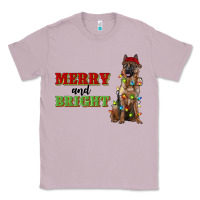 Lilac merry and bright german shepherd Classic Tee - RanaPortraitStore