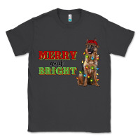 Smoke merry and bright german shepherd Classic Tee - RanaPortraitStore