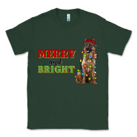Sports Green merry and bright german shepherd Classic Tee - RanaPortraitStore