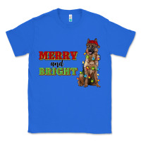 True Royal merry and bright german shepherd Classic Tee - RanaPortraitStore