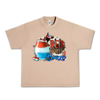Burro Red White  Booze With Cowhide Background Urban Heavy Tee - Jasminsmagicworld