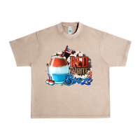 French Oak Red White  Booze With Cowhide Background Urban Heavy Tee - Jasminsmagicworld