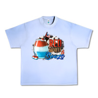 Grape Ice Red White  Booze With Cowhide Background Urban Heavy Tee - Jasminsmagicworld