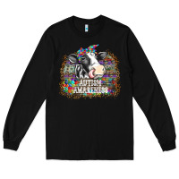 Black autism awareness2 Long Sleeve Tee - SublimationCraftShop