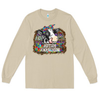 Mushroom autism awareness2 Long Sleeve Tee - SublimationCraftShop