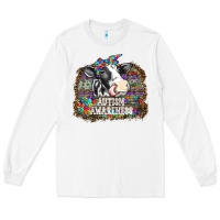 White autism awareness2 Long Sleeve Tee - SublimationCraftShop