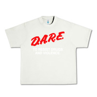 Pistachio d a r e anti drugs Urban Heavy Tee - DesigneFamous
