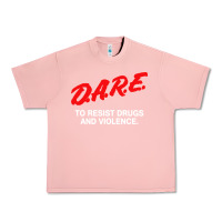 Salmon d a r e anti drugs Urban Heavy Tee - DesigneFamous