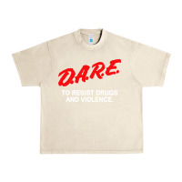 Sandshell d a r e anti drugs Urban Heavy Tee - DesigneFamous